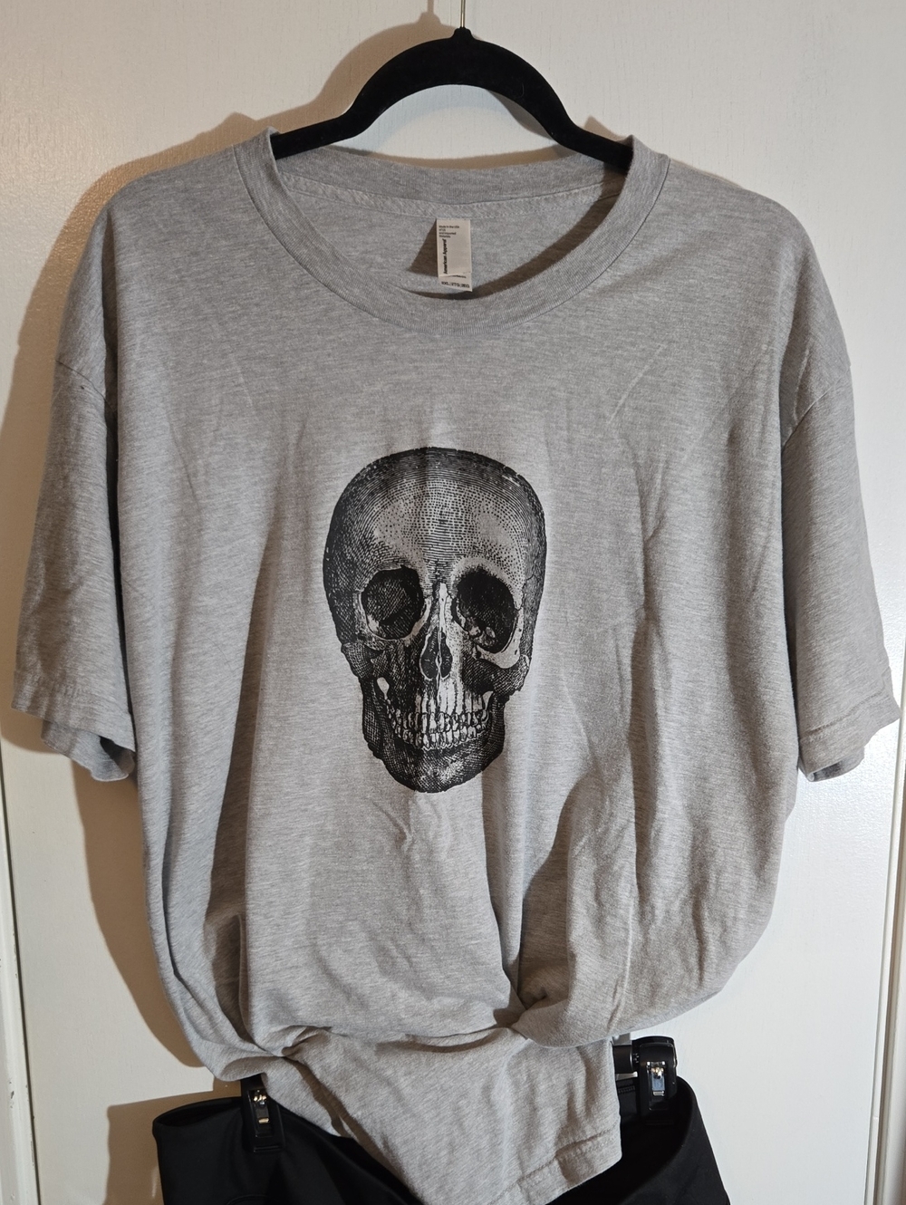 American Apparel Heather Gray Crewneck Tee